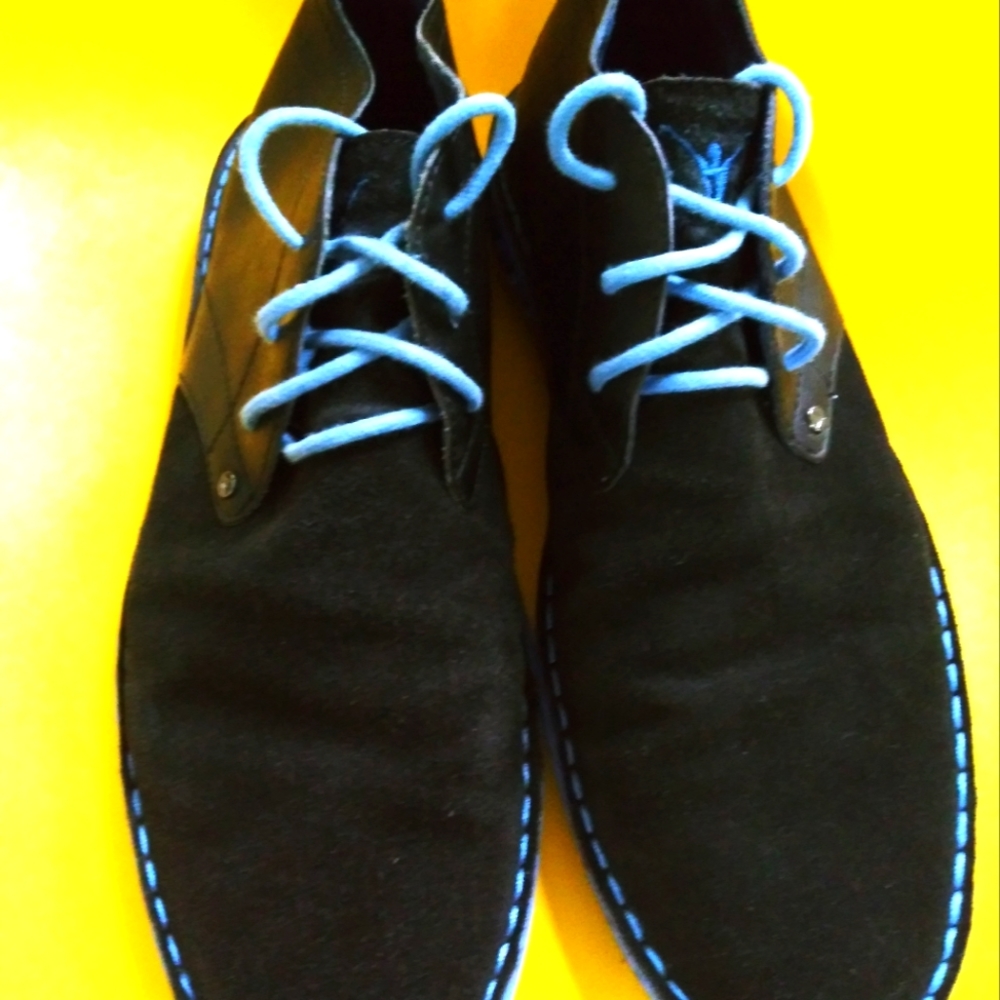 Men's suede Oxford